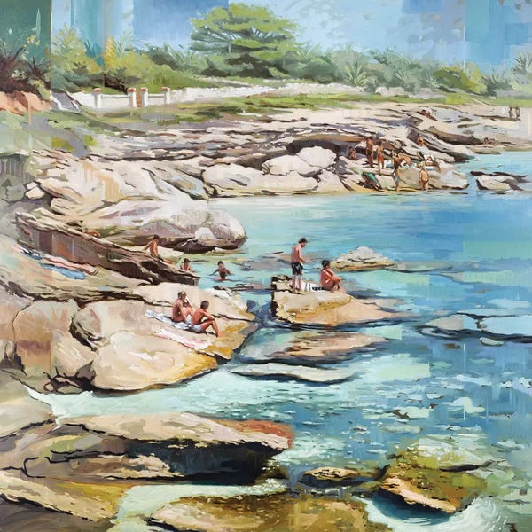 Mosaic Landscapes: La Farfella by Johnny Morant