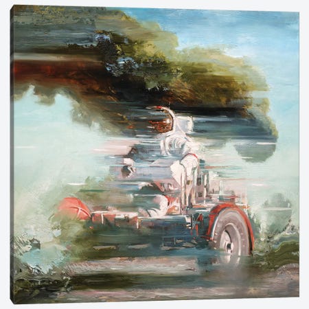 Lunar Rover Canvas Print #JHM20} by Johnny Morant Canvas Wall Art