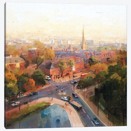 Overlooking Hampstead Canvas Print #JHM24} by Johnny Morant Canvas Print