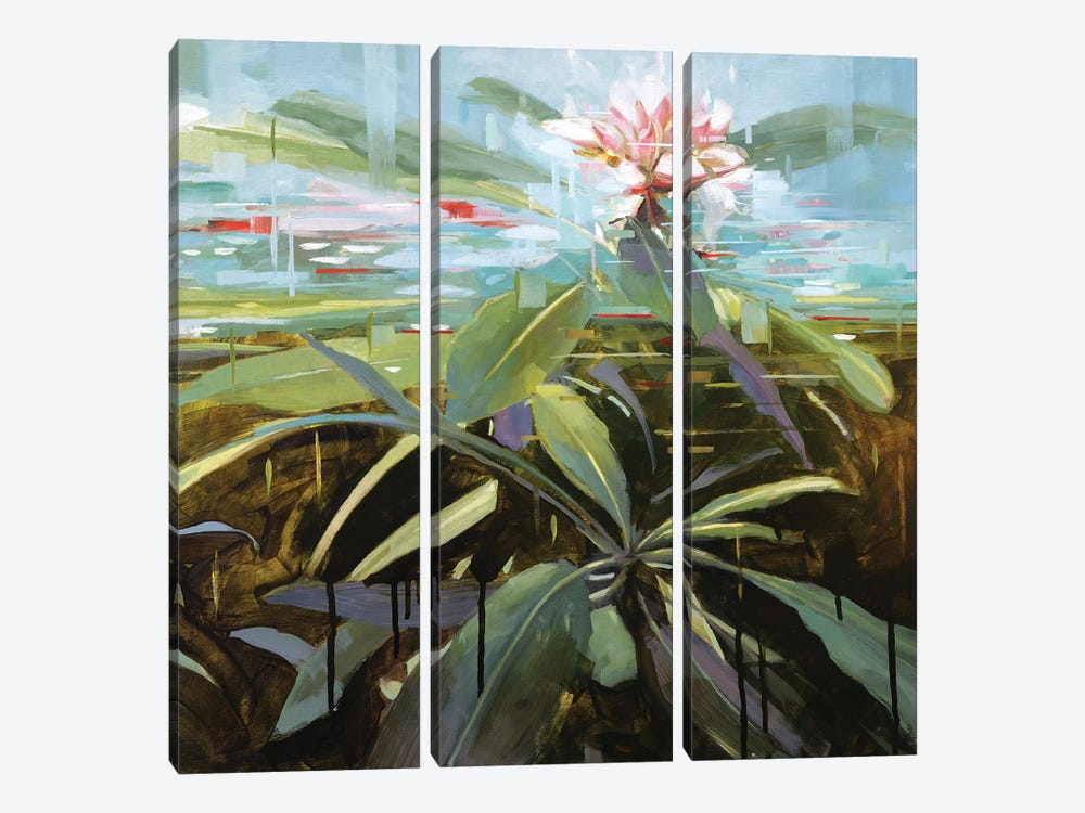 Rhododendron by Johnny Morant 3-piece Canvas Artwork