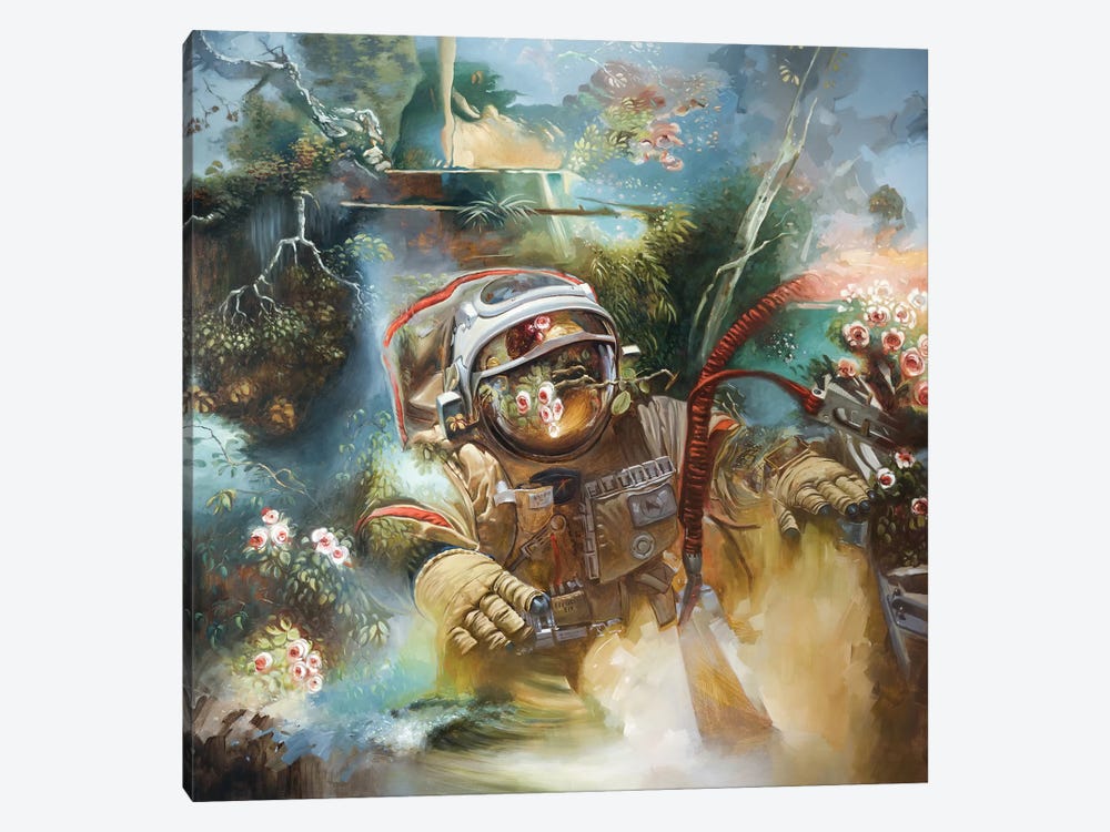 The Anthropocene by Johnny Morant 1-piece Canvas Artwork