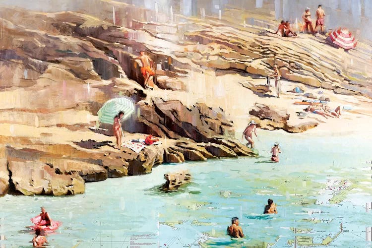 Charted Waters by Johnny Morant wall art