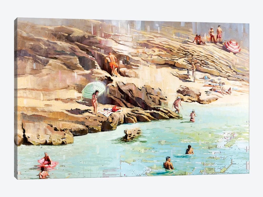 Charted Waters by Johnny Morant 1-piece Art Print