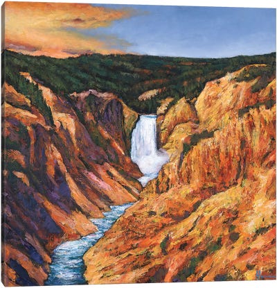 Freefalling Canvas Art Print - Canyon Art