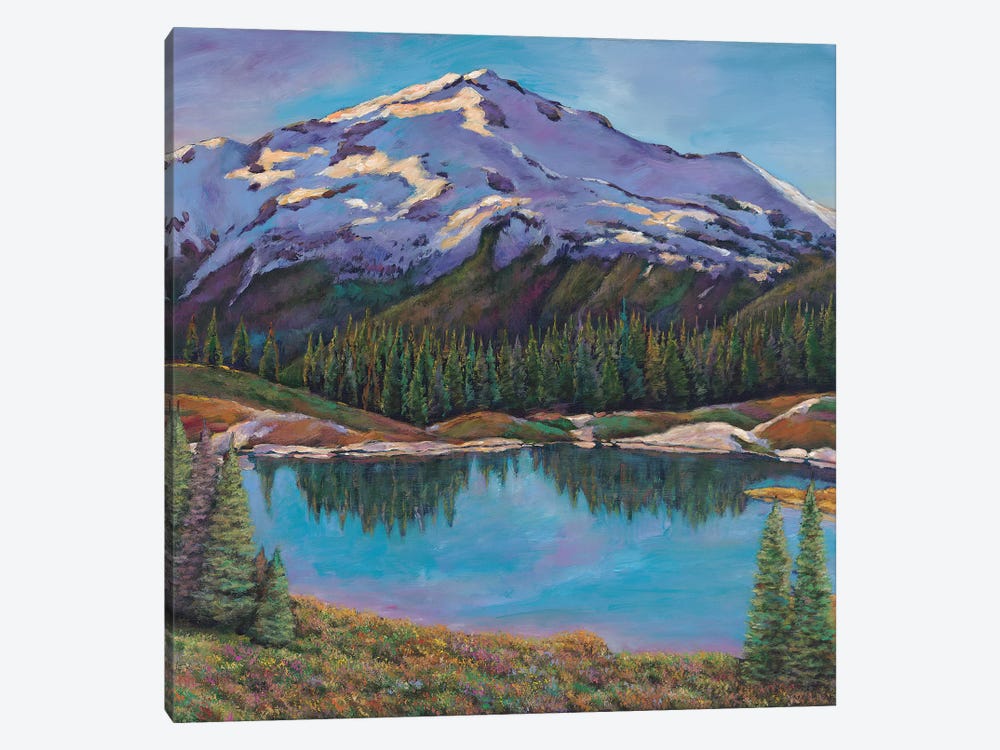 Reflections Land by Johnathan Harris 1-piece Canvas Print