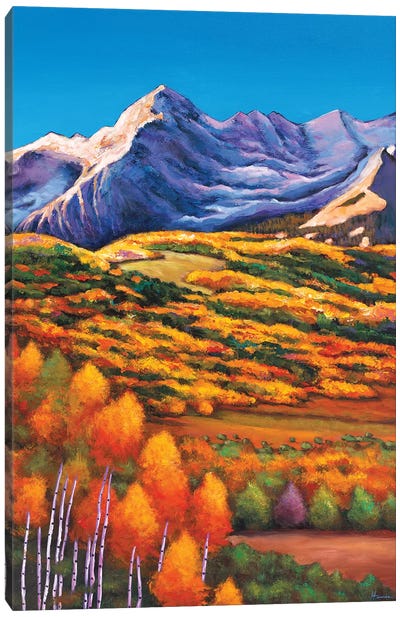 Rocky Mountain High Canvas Art Print - Cabin & Lodge Décor