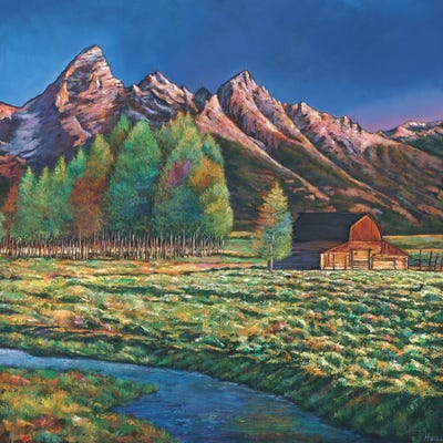 Wyoming by Johnathan Harris art print