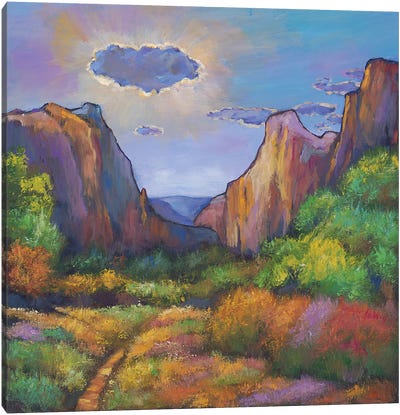 Zion Dreams Canvas Art Print - Zion National Park Art