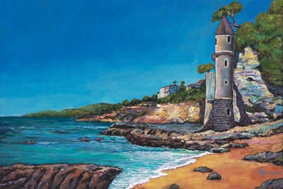 Laguna Beach by Johnathan Harris framed canvas print