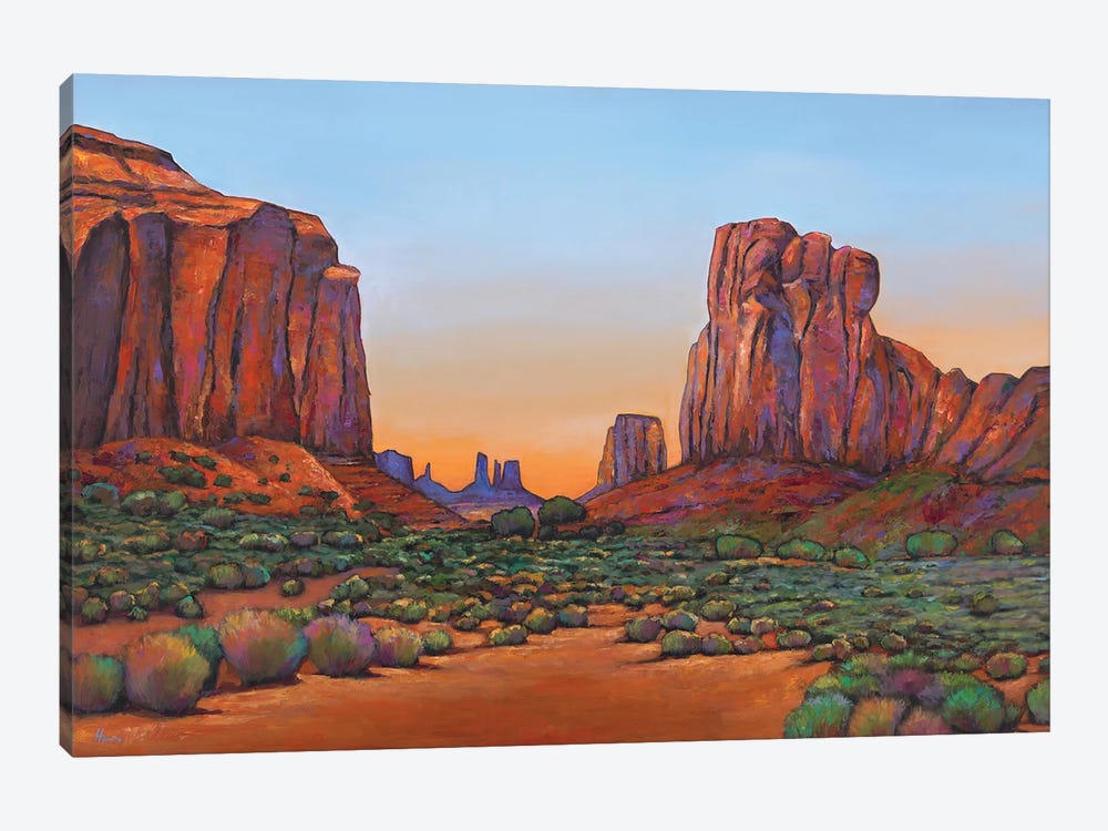 Monument Valley Formations by Johnathan Harris 1-piece Canvas Print