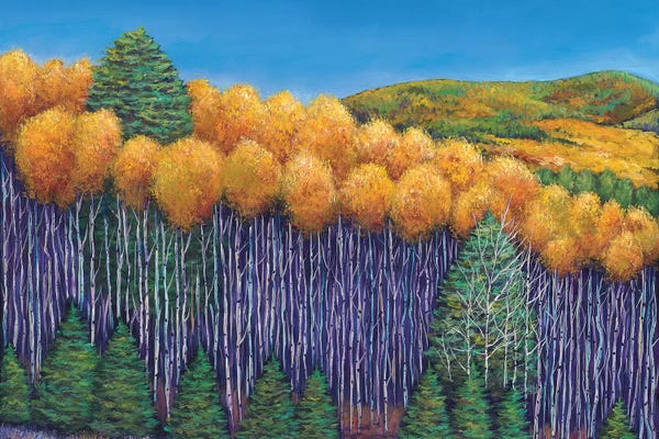 Aspen Trees: Aspen Slopes by Johnathan Harris