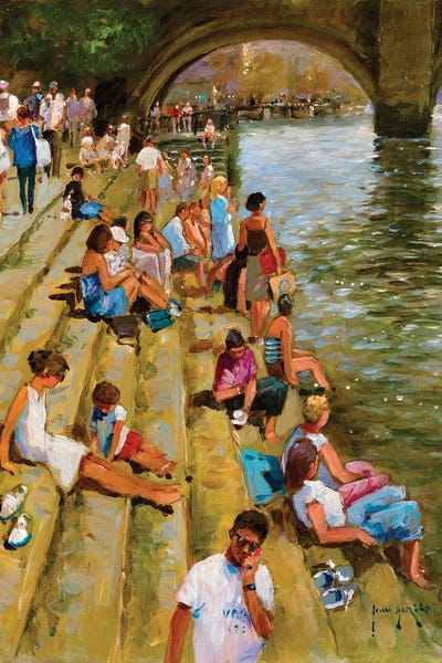 John Haskins: Sunday On The River by John Haskins