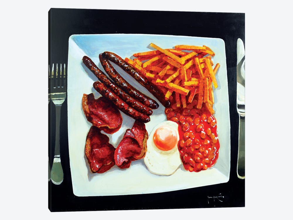 All Day Breakfast by John Haskins 1-piece Art Print
