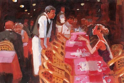 Cappucino, Per Favore by John Haskins framed wall art