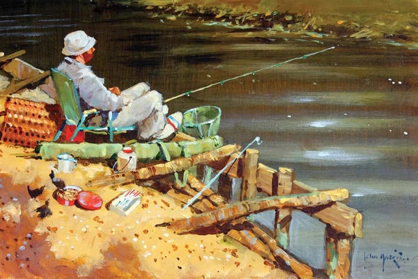 Grandpa Chic: Chance Of A Bite by John Haskins