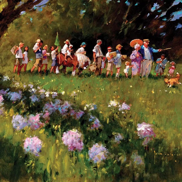 John Haskins: Day Of Our Picnic by John Haskins