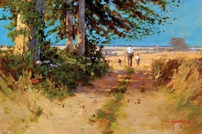 All The Way Home by John Haskins framed wall art