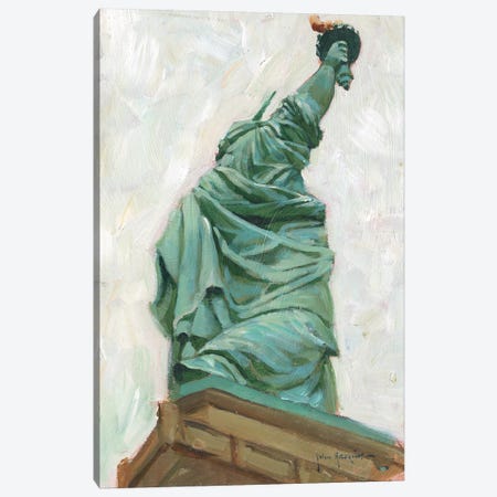 Liberty Belle Canvas Print #JHS31} by John Haskins Canvas Print