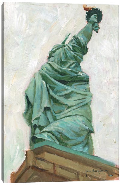 Liberty Belle Canvas Art Print - John Haskins