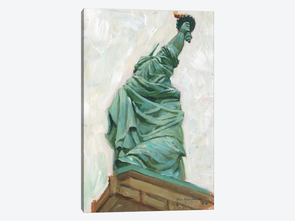 Liberty Belle by John Haskins 1-piece Canvas Art Print