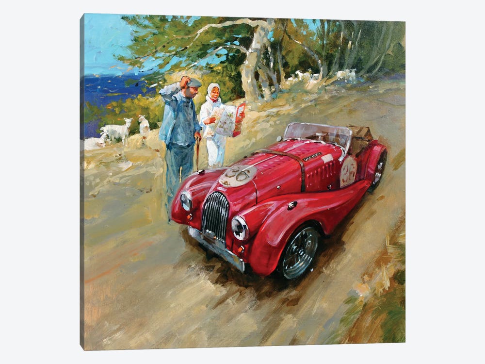 Lost In France by John Haskins 1-piece Canvas Wall Art