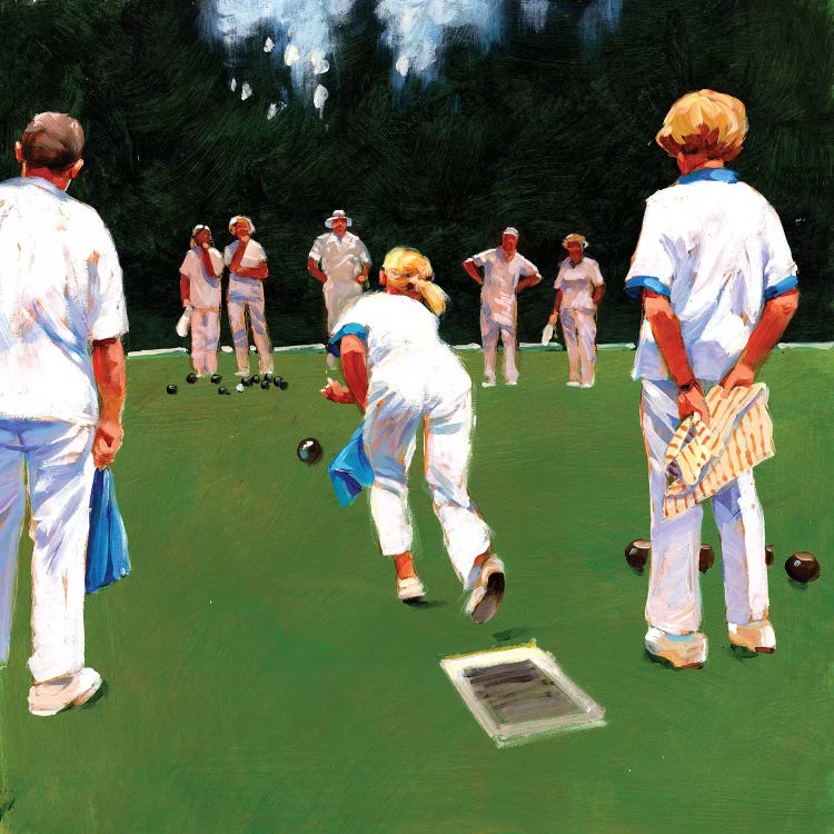 Mixed Bowls by John Haskins wall art