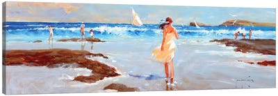 Ocean Ebb Canvas Art Print