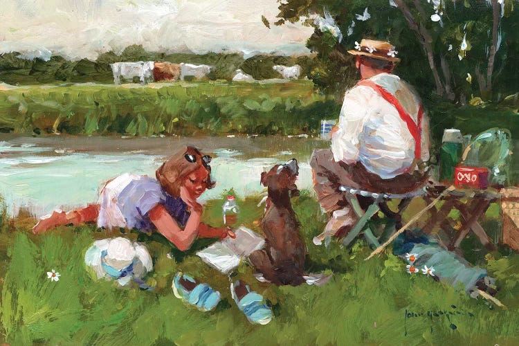 Out For The Day by John Haskins wall art