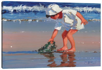 Serious About Seaweed Canvas Art Print - John Haskins