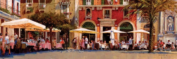 Current Day Impressionism: The Meeting Place by John Haskins