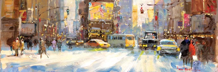 Times Square I by John Haskins wall art