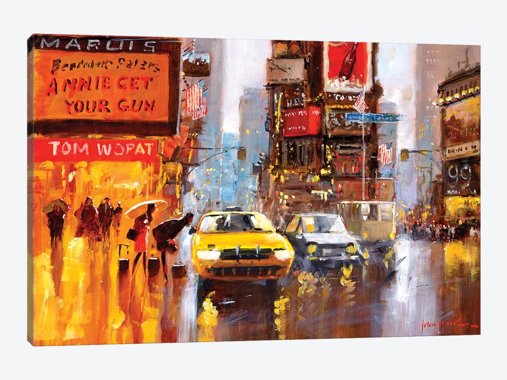 Times Square II by John Haskins 1-piece Art Print