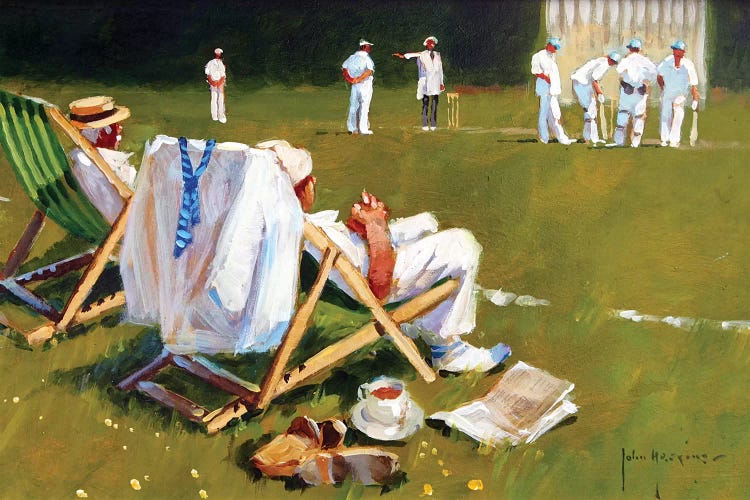 Umpires Decision by John Haskins wall art