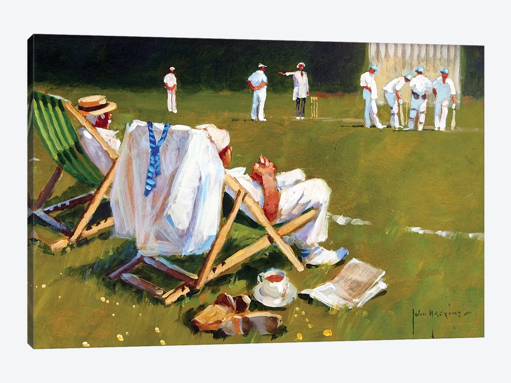 Umpires Decision by John Haskins 1-piece Canvas Art