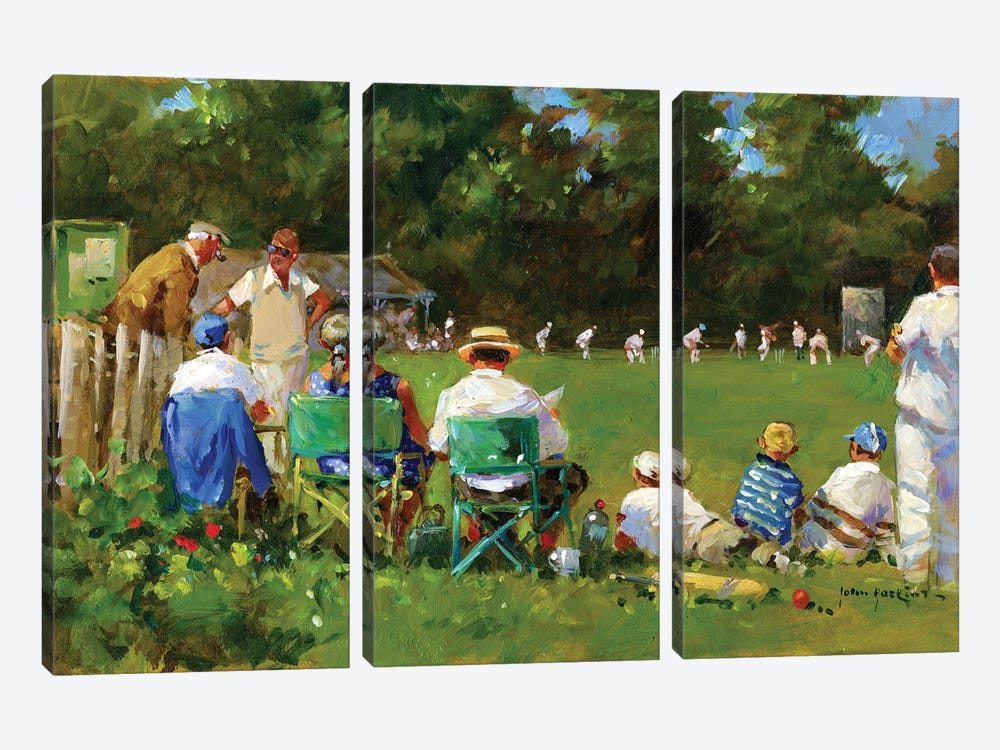 From The Boundary by John Haskins 3-piece Canvas Print
