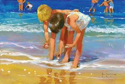 The Pearl Harvest by John Haskins multi panel art