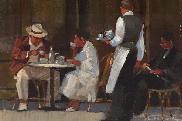 Couples: Breakfast On Jermyn Street by John Haskins