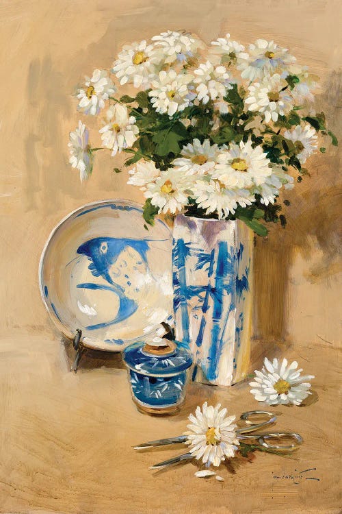 Daisies by John Haskins wall art