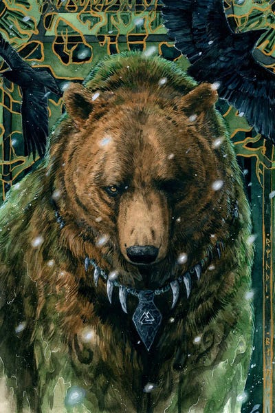 Grizzly Bears: Odin by Jonna Hyttinen