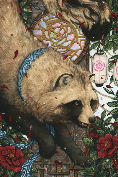 Natural Meets Mythical: Tanuki by Jonna Hyttinen