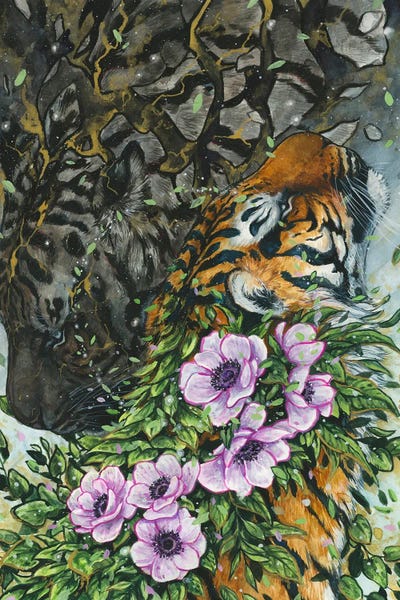 You're Not Alone by Jonna Hyttinen multi panel art