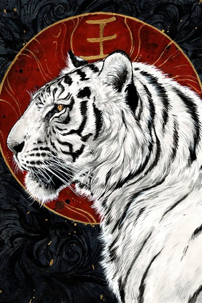 Byakko by Jonna Hyttinen canvas print