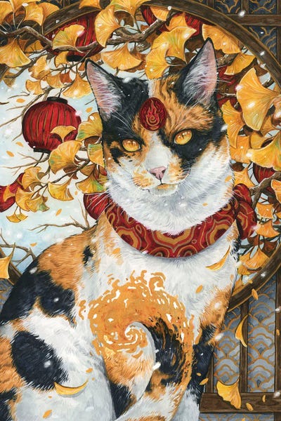 Bakeneko by Jonna Hyttinen art print