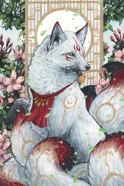 Foxes: Inari's Kitsune by Jonna Hyttinen