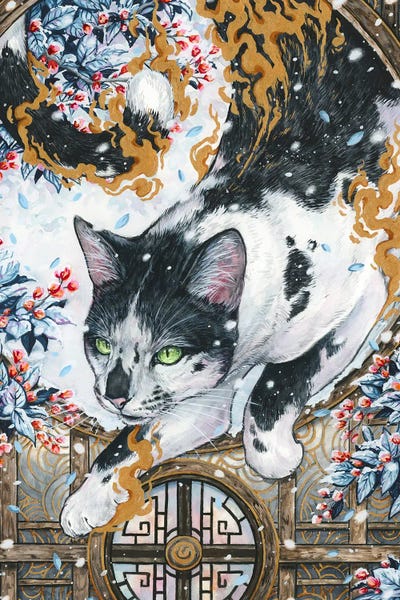 Kasha by Jonna Hyttinen multi panel art