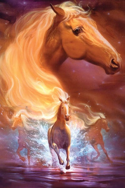 Dreams Need Hope To Run Free by Jeff Haynie canvas print