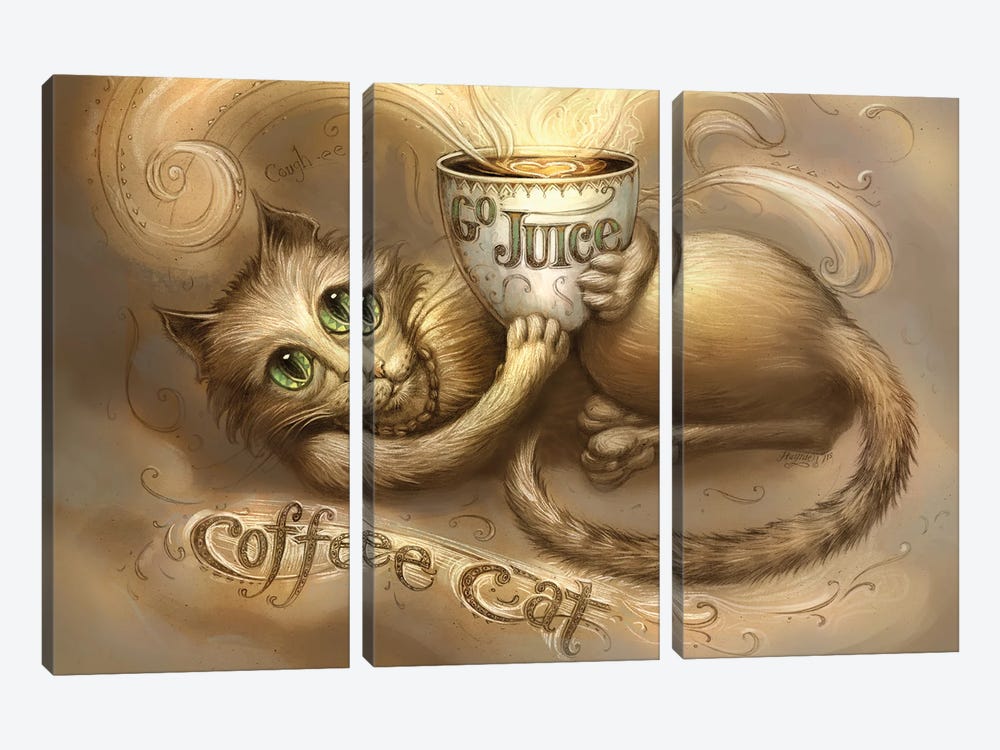Go Juice II by Jeff Haynie 3-piece Canvas Art