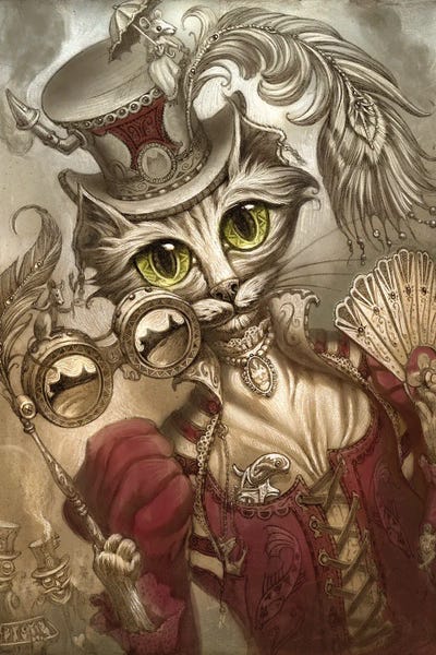 Whimsical Steampunk: Lady Steam by Jeff Haynie