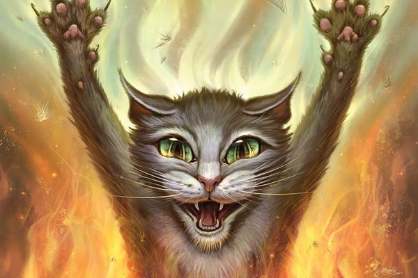 Jeff Haynie: Psycho Cat by Jeff Haynie