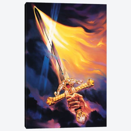 Sword Of The Spirit Canvas Print #JHY31} by Jeff Haynie Canvas Art Print